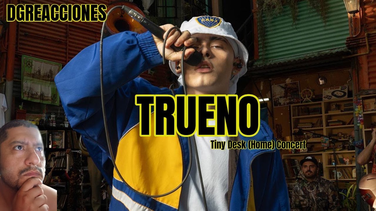 COLOMBIANO REACCIONA A /Trueno: Tiny Desk (Home) Concert / DGREACCIONES 🔥