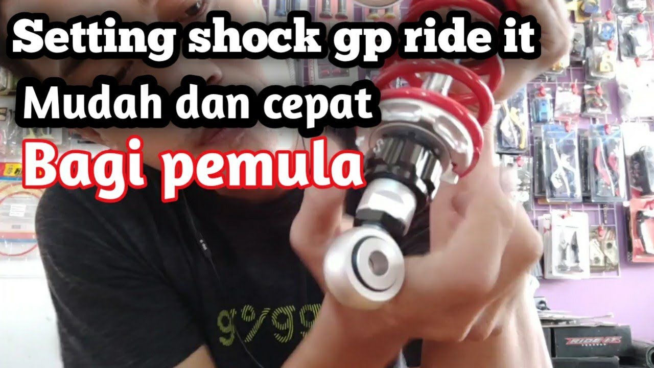 Setting shock gp ride it mudah dan cepat