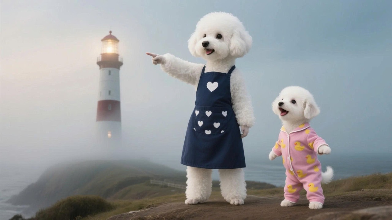 Baby Puppy Was Afraid of the Road Ahead… But Mom Dog Taught Him to Believe 🐾✨