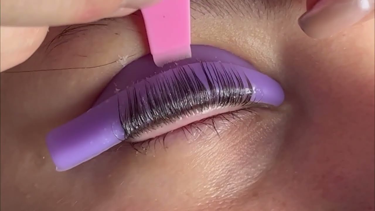 Testando moldes de LASH LIFTING para compreender o formato 