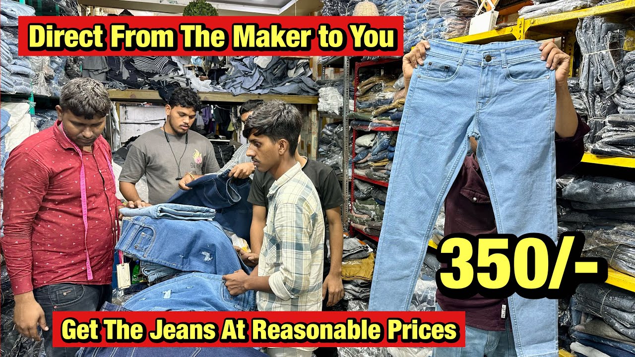 Jeans 350/- Ab Direct Manufacture Se Lo Jeans || Baggy Jeans | Big Size Jeans | Regular Wear Jeans