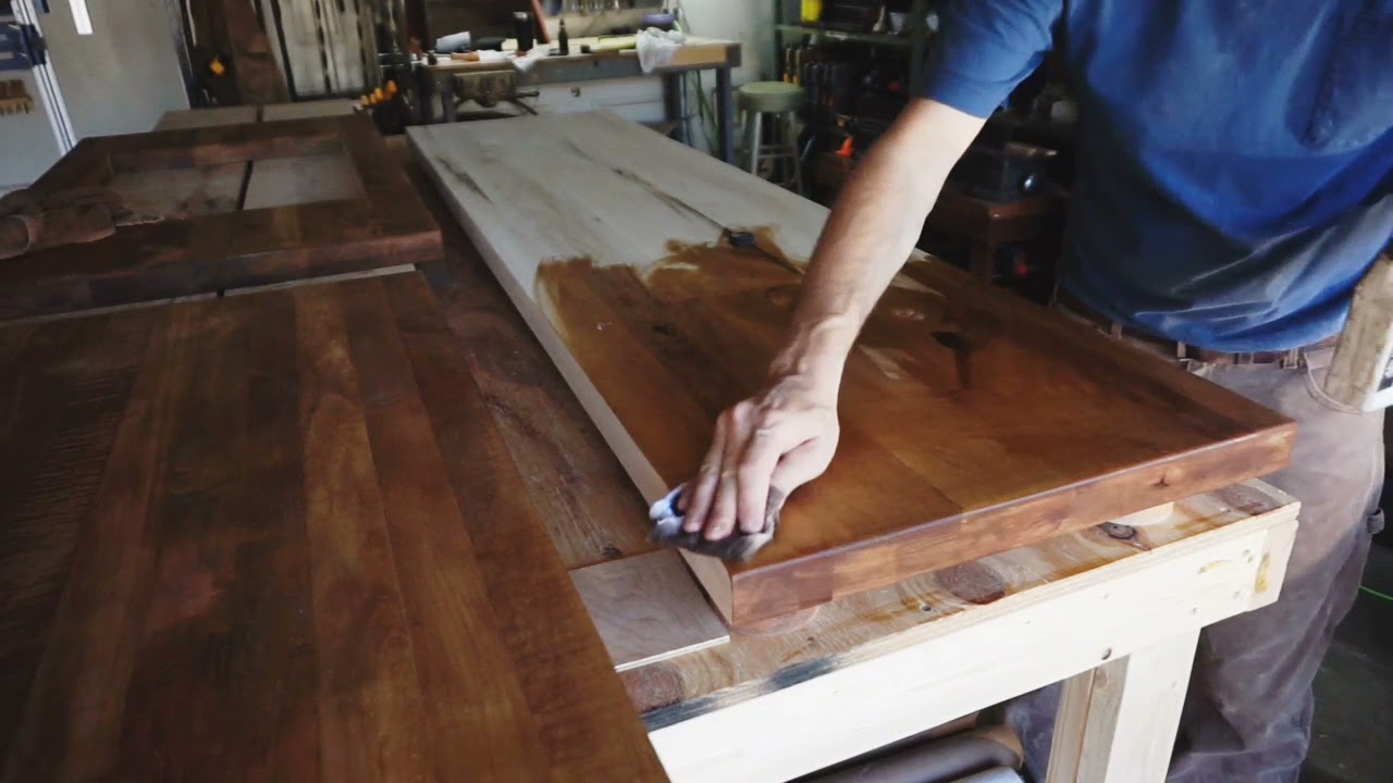 Dark Tung oil application