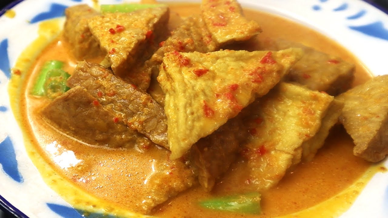 Gulai tahu tempe ala Warteg ( Warung Tegal ) menu Bulan Ramadhan
