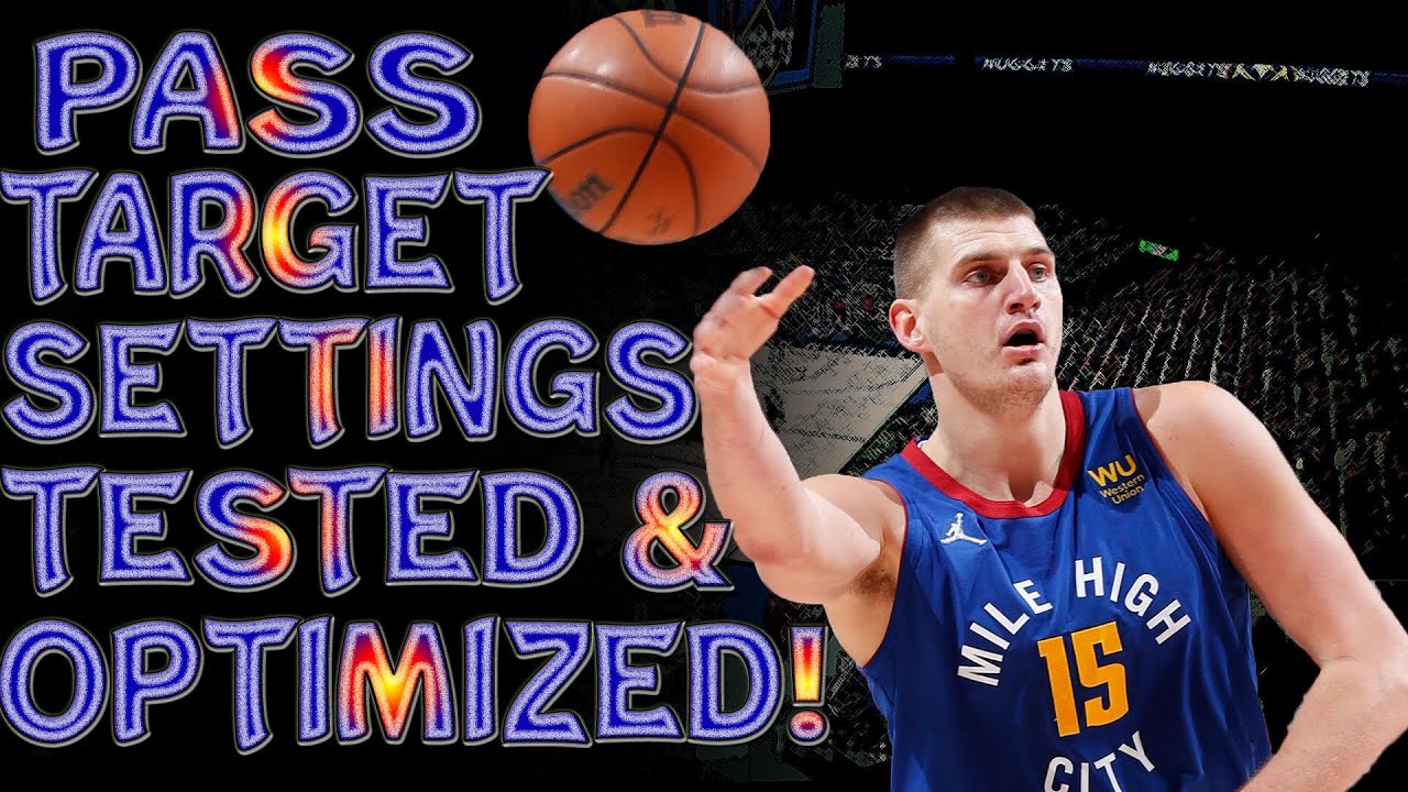 NBA 2K22 : Most Reliable Passing Settings! Best Pass Target Profile Sliders - Controller Settings
