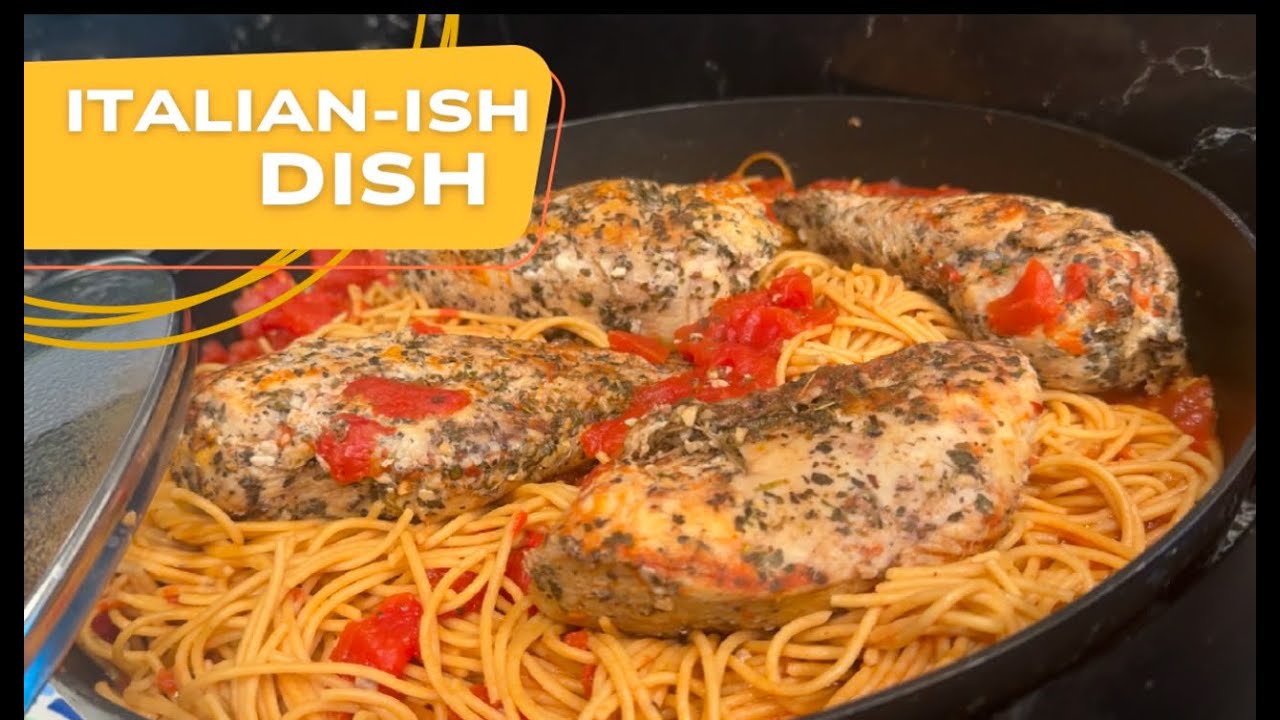 Italian-ish Dish / Healthy Pasta Bianc