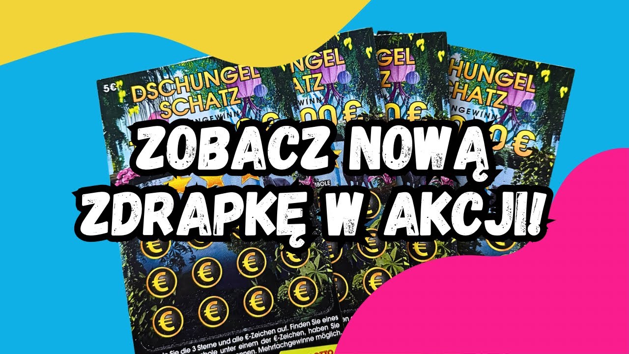 🔥PREMIERA🔥 Nowa zdrapka Lotto Dschungel Schatz🍀🎉💎 #rubbellose #zdrapki #zdrapkilotto 