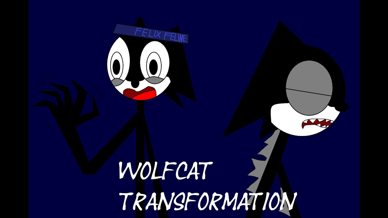 Teen Felix - Wolfcat Transformation (AWIL Transformation Parody) Halloween Special