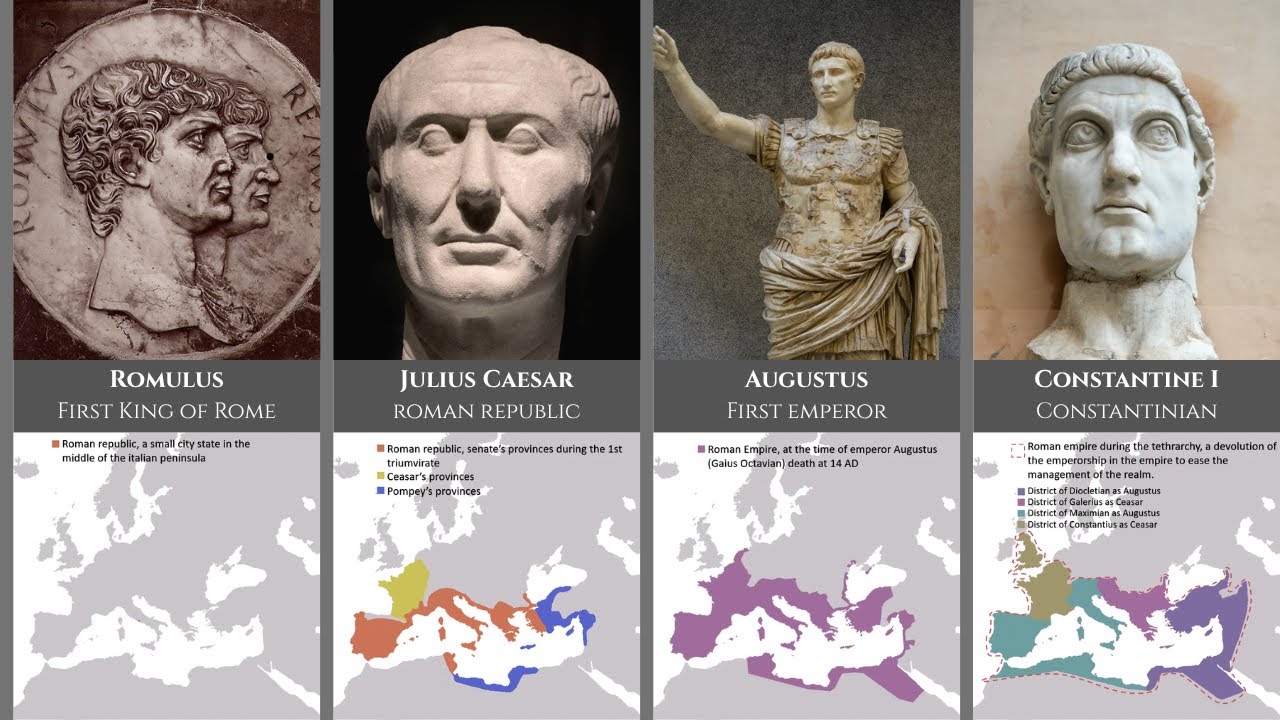 Timeline of Roman Rulers: From Legendary Kings to Western Empire's Fall (753 BC - 476 AD)
