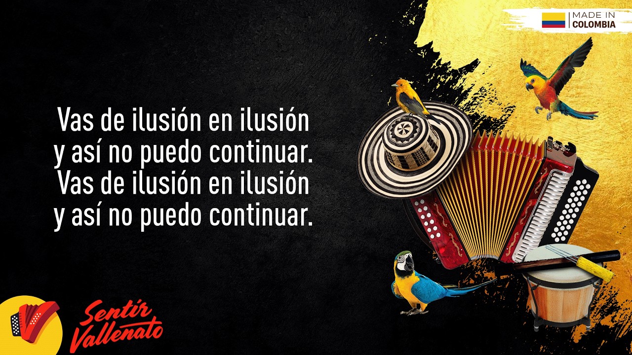 Todo Terminó Así, Binomio De Oro De América, Video Letra - Sentir Vallenato