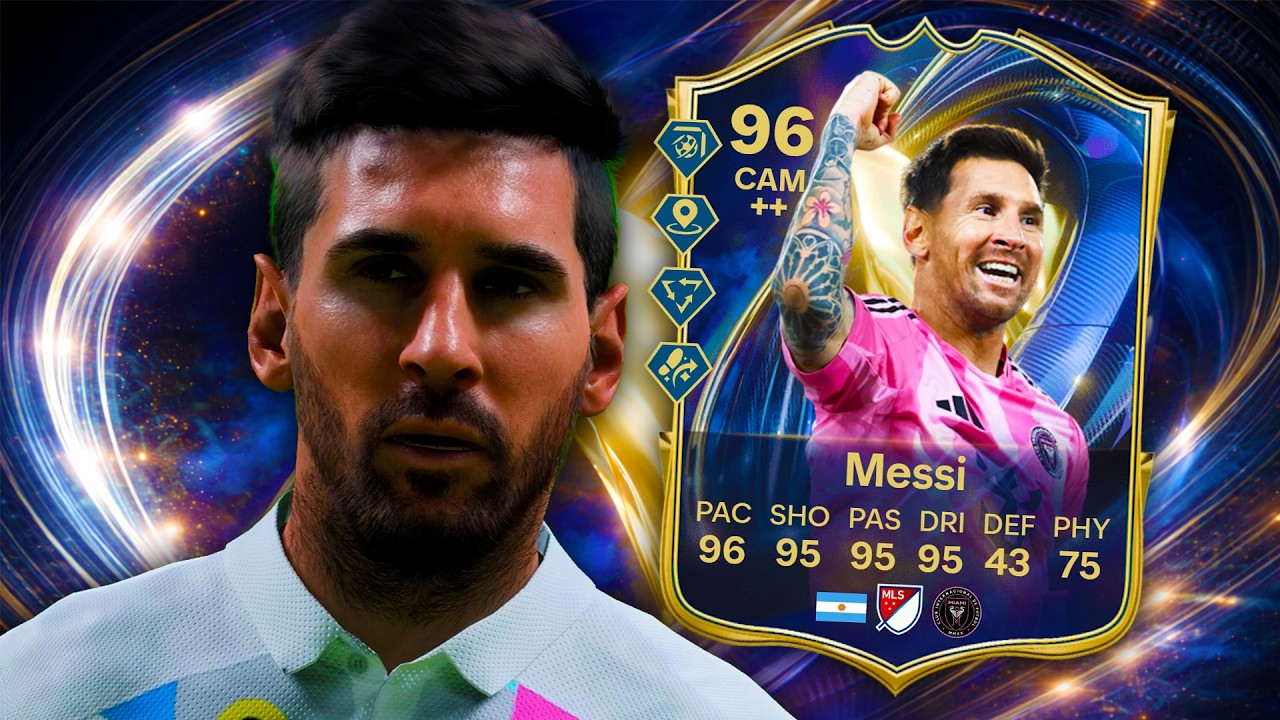 Обзор игрока Месси из команды сезона 26 (TOTS) 96