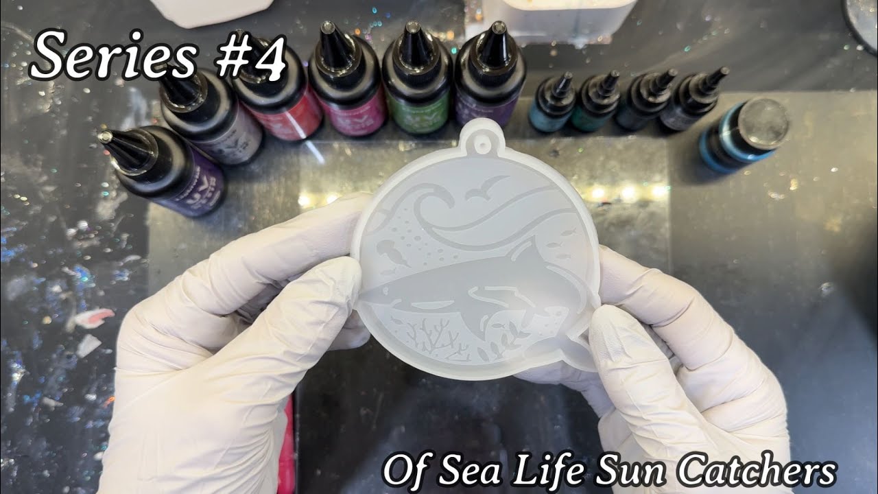 #401 Filling Detailed Molds With UV Resin #4