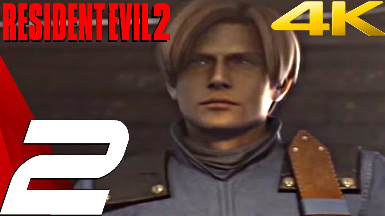 Resident Evil 2 HD - Gameplay Walkthrough Part 2 - Police Station (Leon) 4K