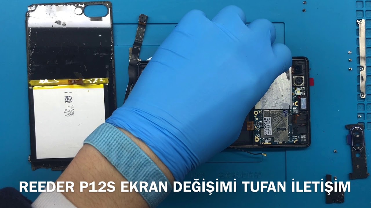 Reeder P12S Ekran Değişimi Nasıl Yapılır ?