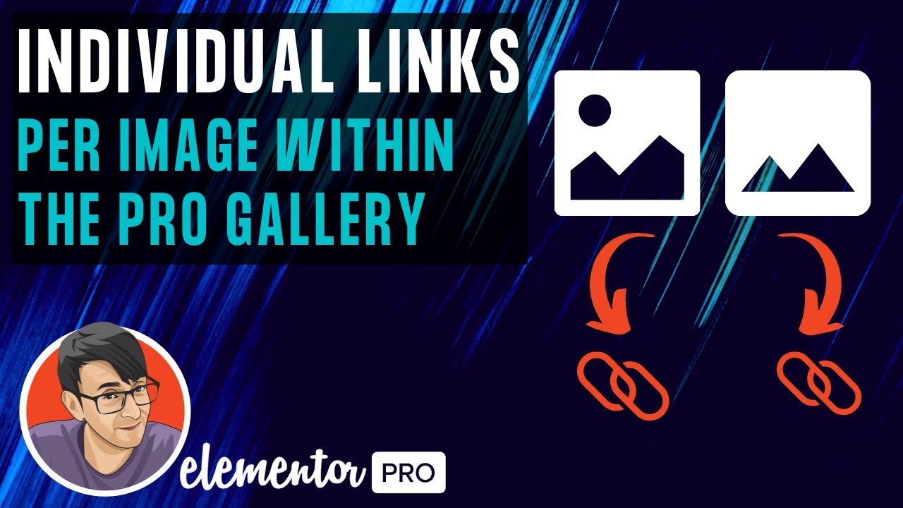 Elementor - Gallery - Add Individual URL Links per Image with simple Code for Free
