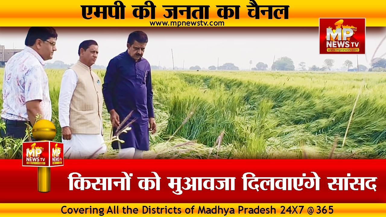 किसानों को मुआवजा दिलवाएंगे इंदौर सांसद शंकर लालनावी, गांव-गांव जाकर होगा सर्वे! MP News Indore