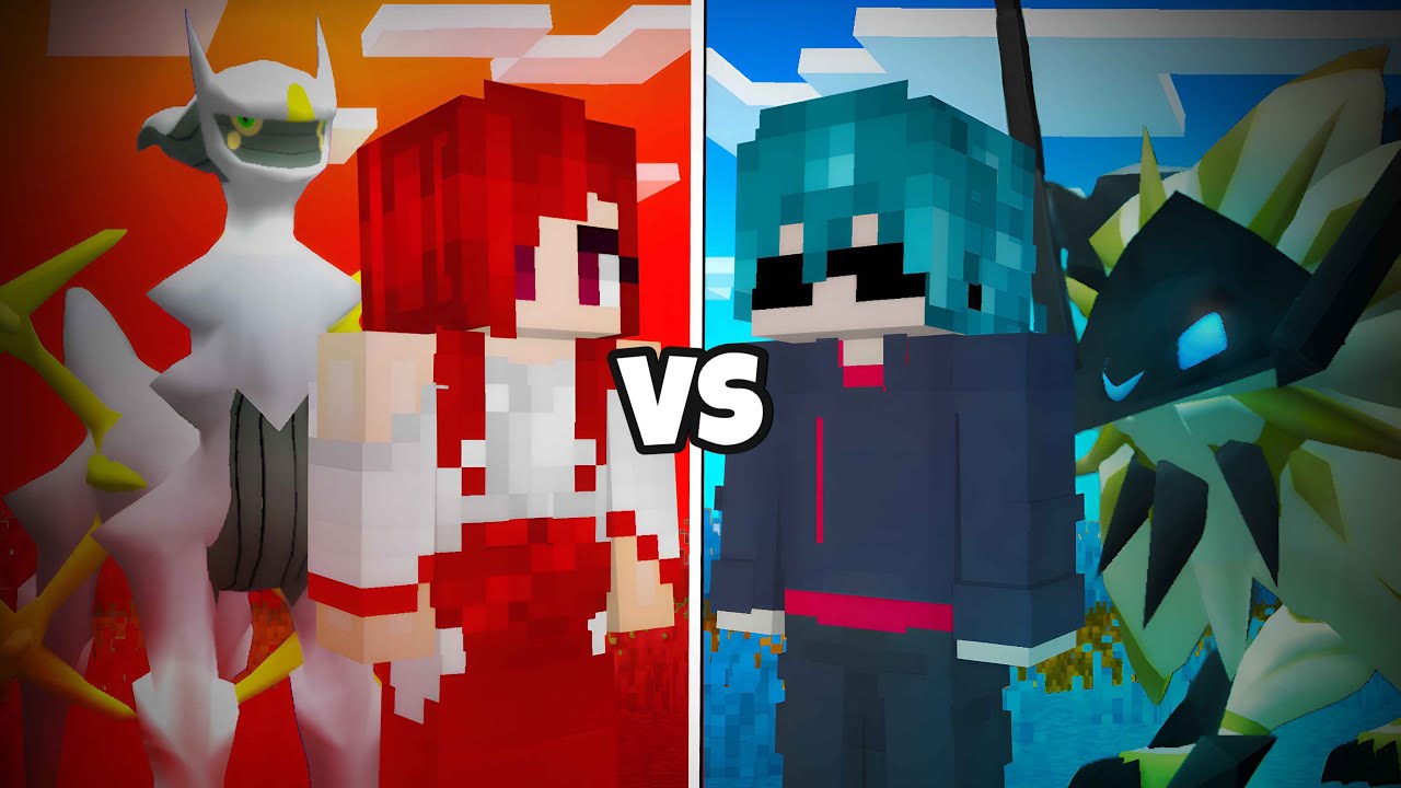 YURI VS TITANIA...... A MAIOR BATALHA DO PIXELMON RAIZ