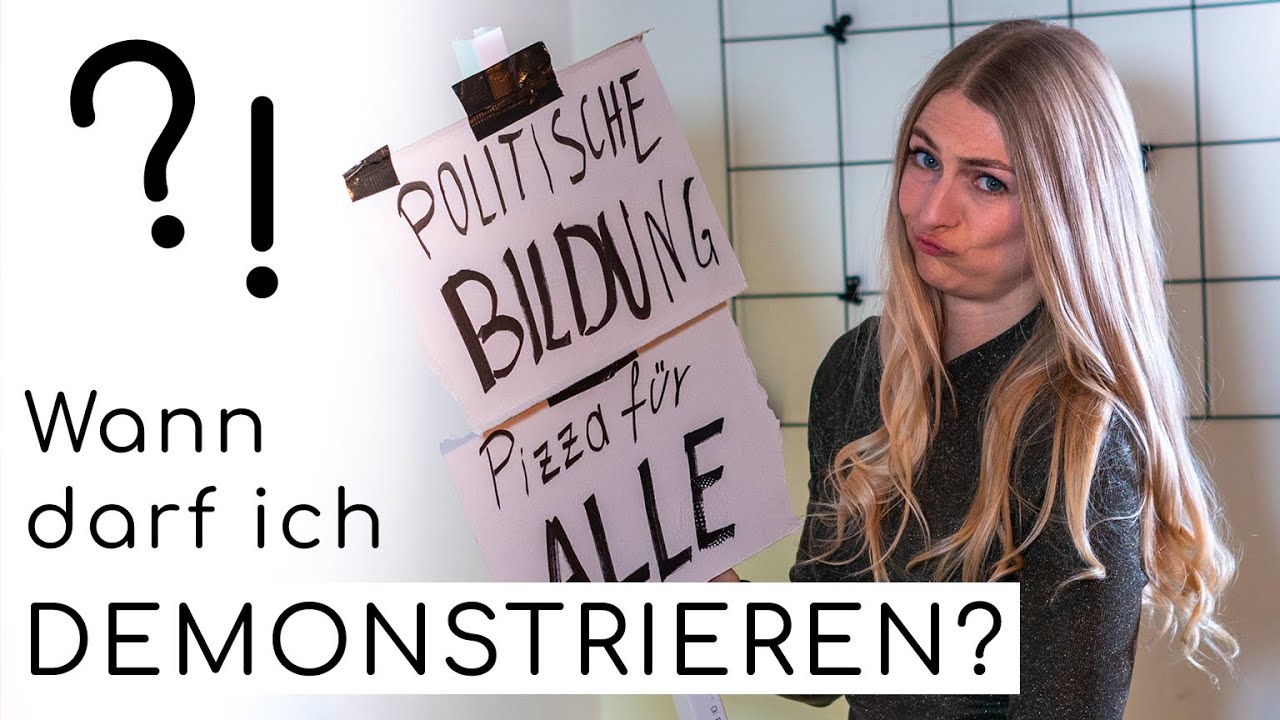 WANN darf ich DEMONSTRIEREN? - Das Versammlungsrecht erkl&auml;rt! - #3 POLITISCH KORREKT?!