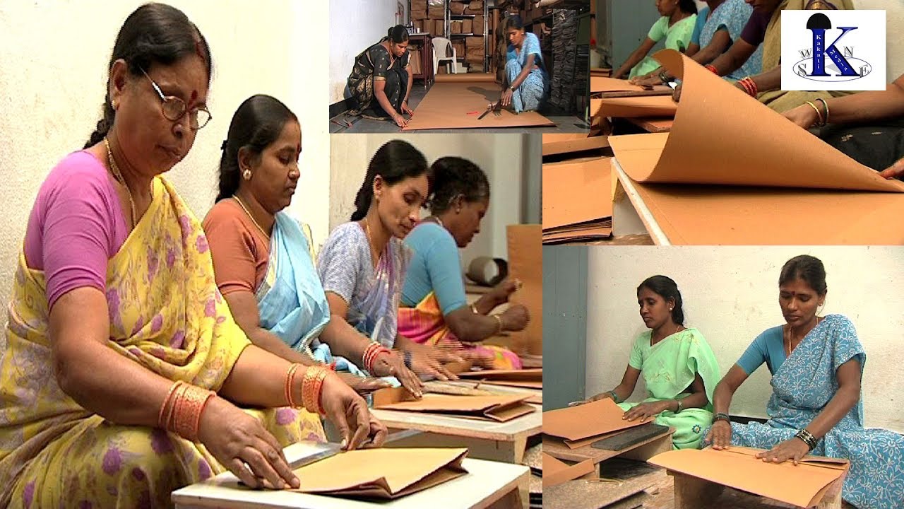 Paper bags making -  A small Scale Industry in India