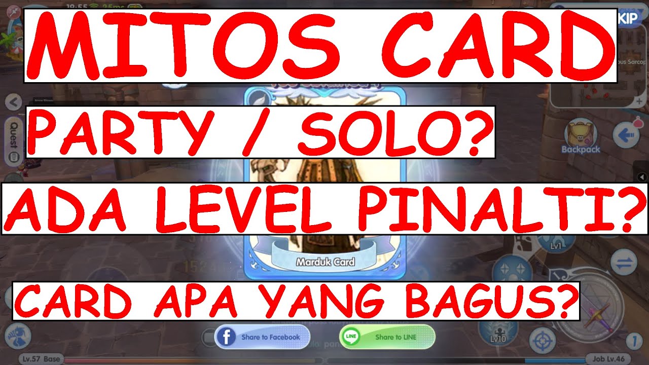 CARD HANYA MITOS? SOLO ATAU PARTY? LEVEL PINALTI? JOB INI CARD NYA APA? RAGNAROK X NEXT GENERATION