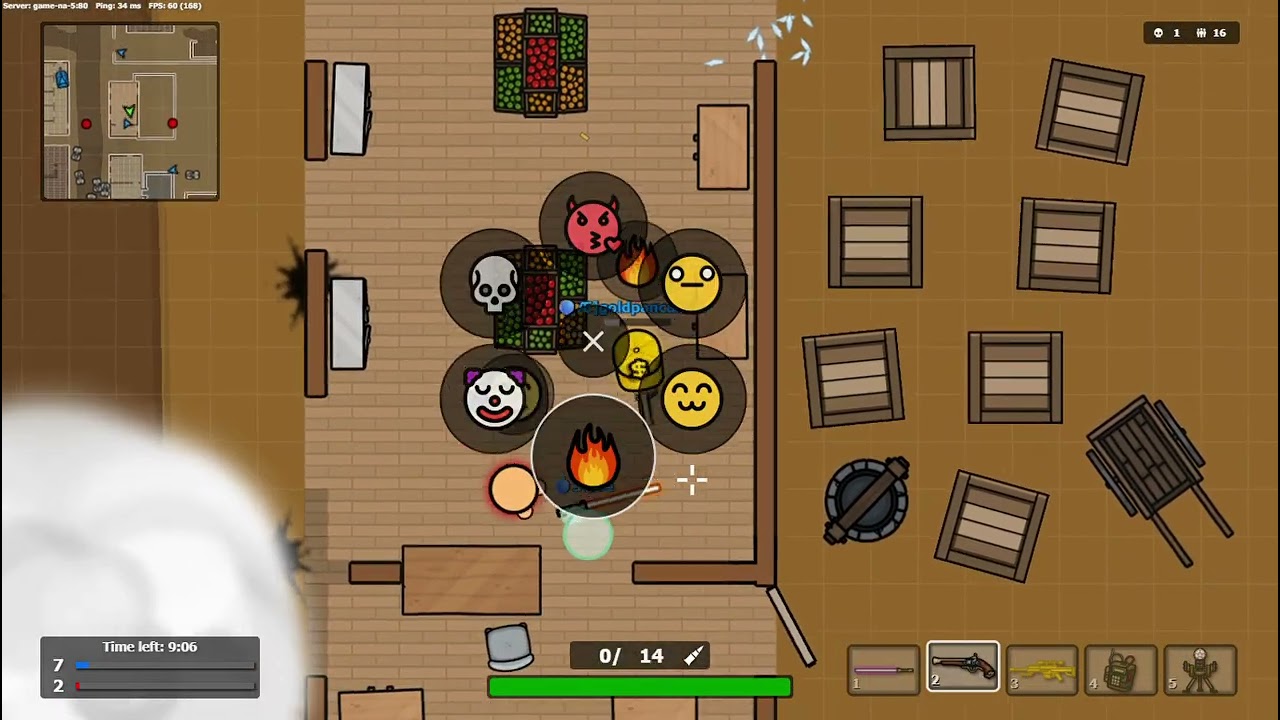 Battle Dudes.io 2 game plays