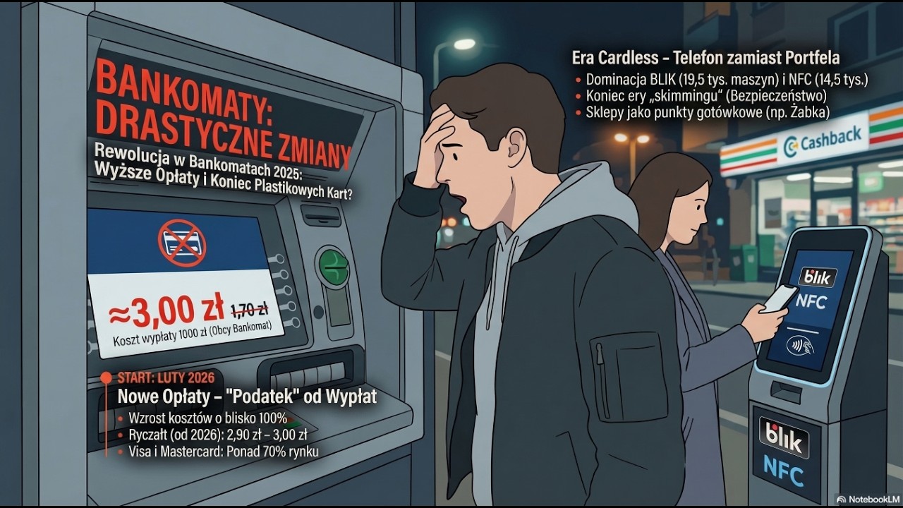 Koniec gotówki?! 💸 Plastikowe karty do kosza! Szokujące zmiany w bankomatach 2026!