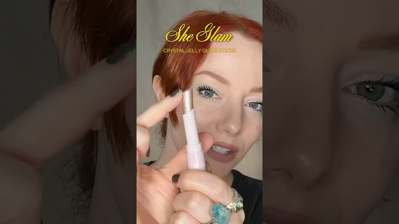 SWATCH & REVIEW: Sheglam Crystal Jelly Glaze Sticks! ✨#makeupreview #makeupswatches #sheglam
