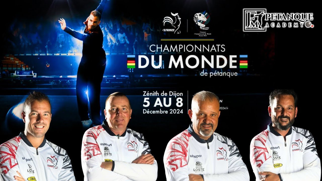 JAPON 🇯🇵 vs RÉPUBLIQUE DOMINICAINE 🇩🇴 Championnat du Monde Pétanque 2024 🇫🇷 - Jour 2
