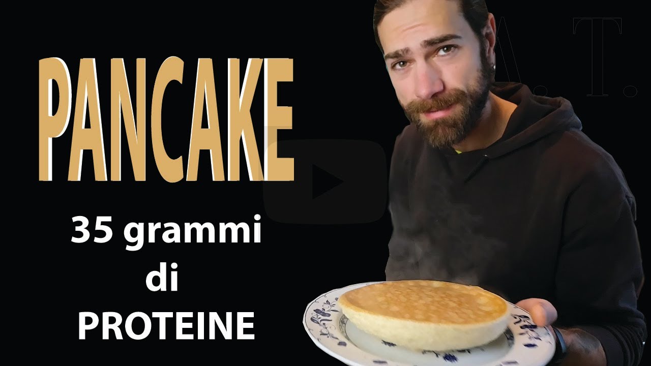 COLAZIONE PRE USCITA IN BICI - PANCAKE SOFFICE CON 35grammi di PROTEINE