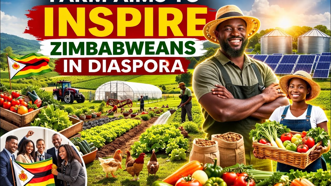 FARM AIMS TO INSPIRE ZIMBABWEANS  🇿🇼 IN DIASPORA 