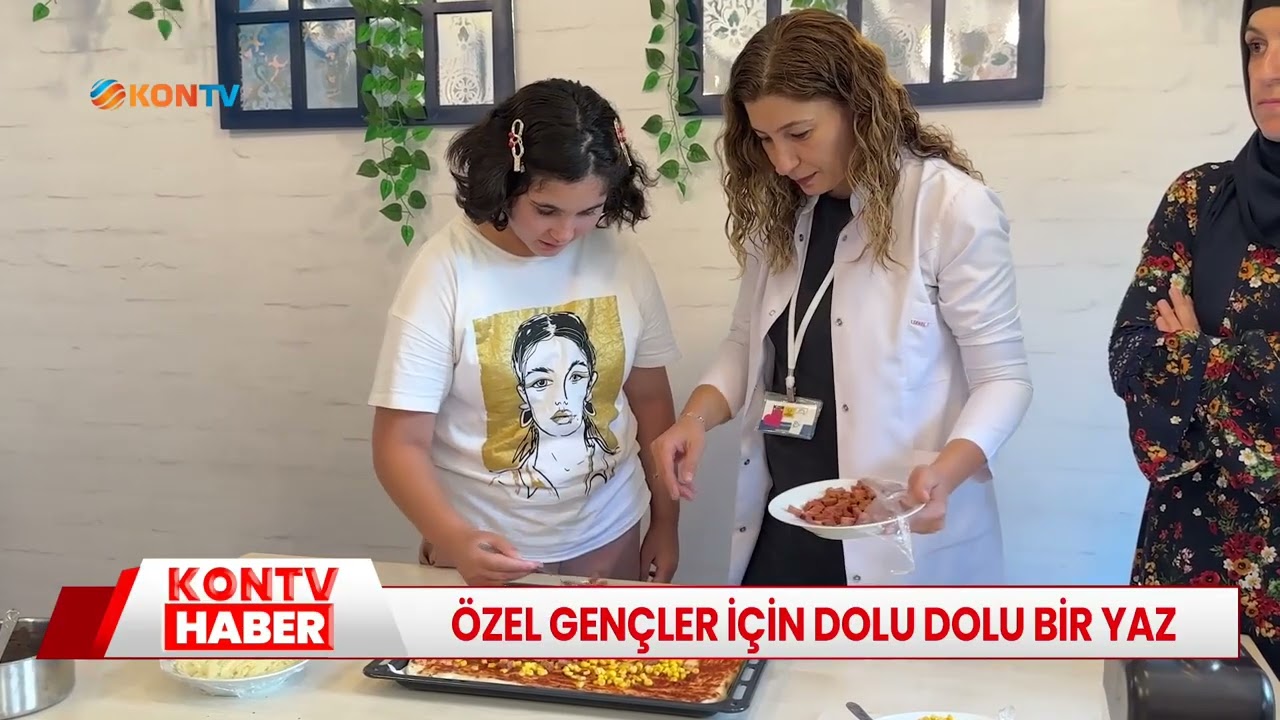 Özel gençler için dolu dolu bir yaz