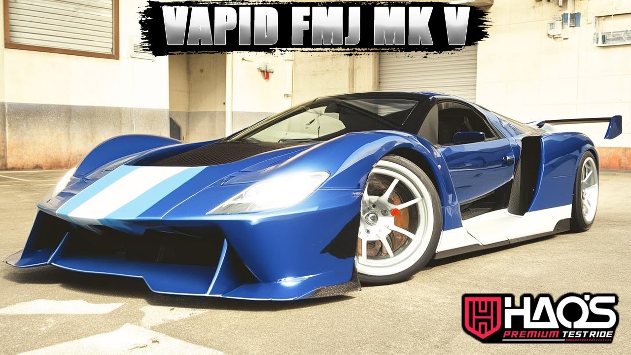 VAPID FMJ MK V (HSW) - новый суперкар за огромные деньги в GTA Online
