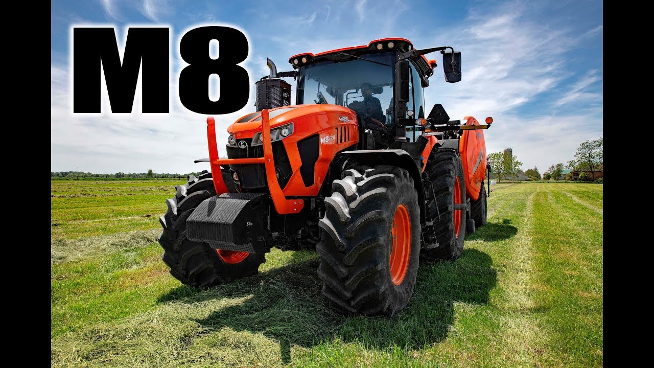 All New Kubota M8-191 & M8-211