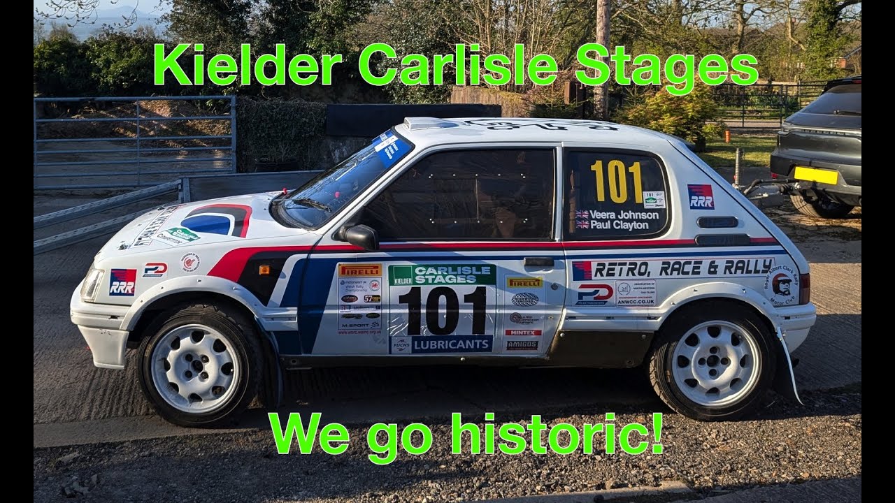 Kielder Carlisle Stages 2025 - we go historic