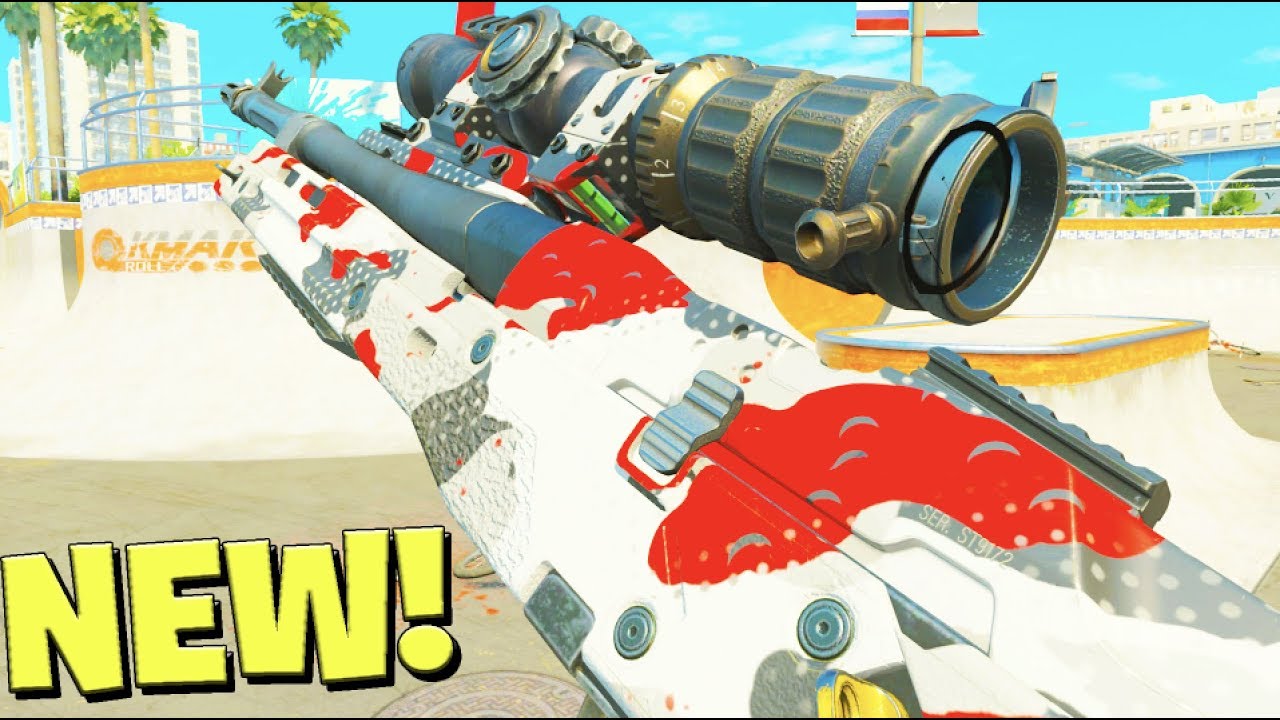 the NEW DLC SNIPER is..😍