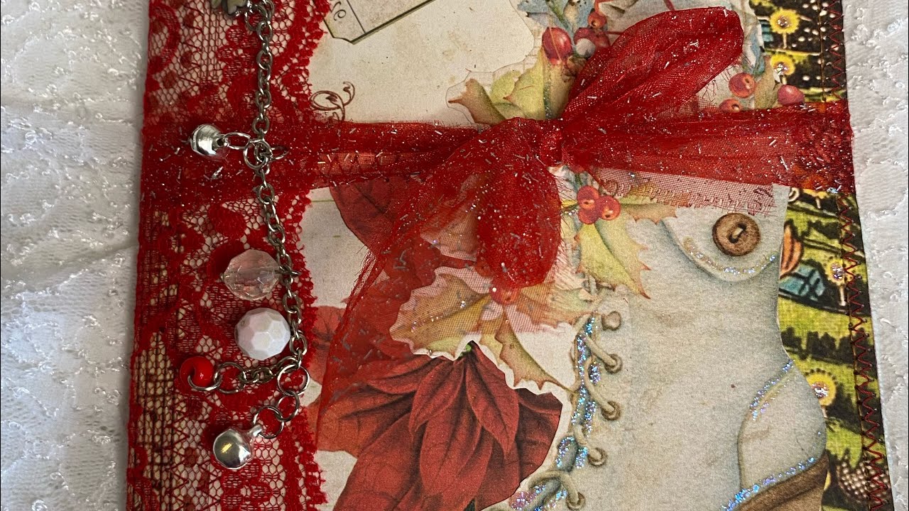 Vintage Christmas Junk Journal Flip Through And Now On Etsy