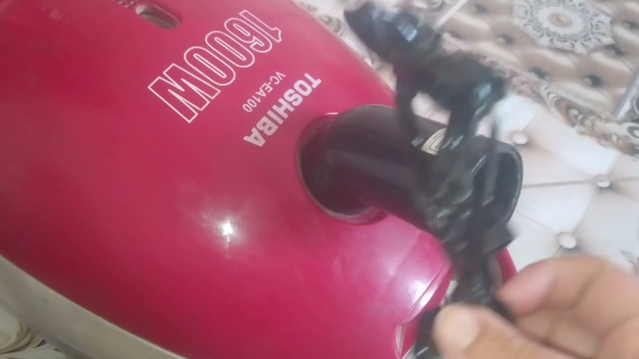 المكنسه بالكهرباء اتكسرت ازاى اصلحها فى ثوانى 😭مكنسه توشيبا العربى