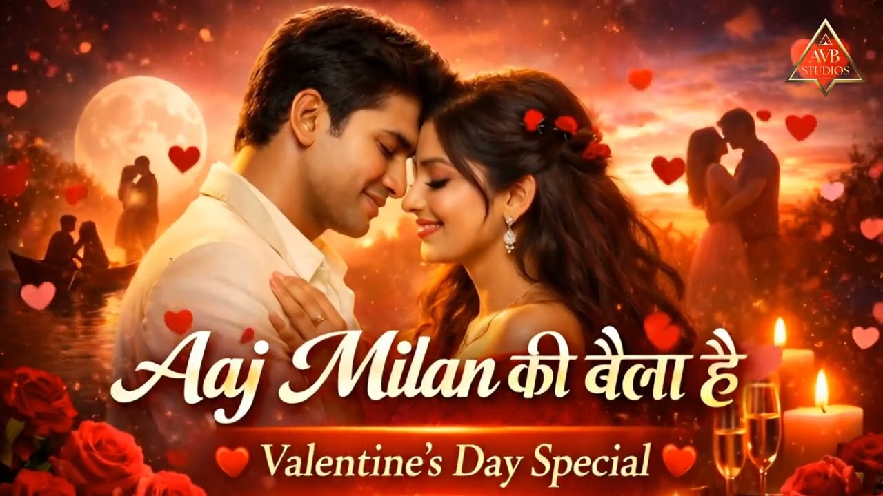 Aaj Milan Ki Bela Hai | Valentine’s Day Special Romantic Song | 90s Style Love Song | AVB Studio