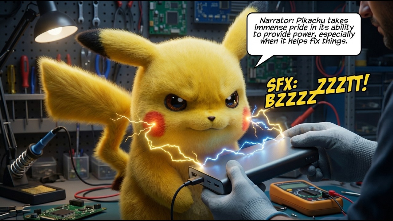 I Got Pokémon In Real Life - Pikachu and the City Without Light