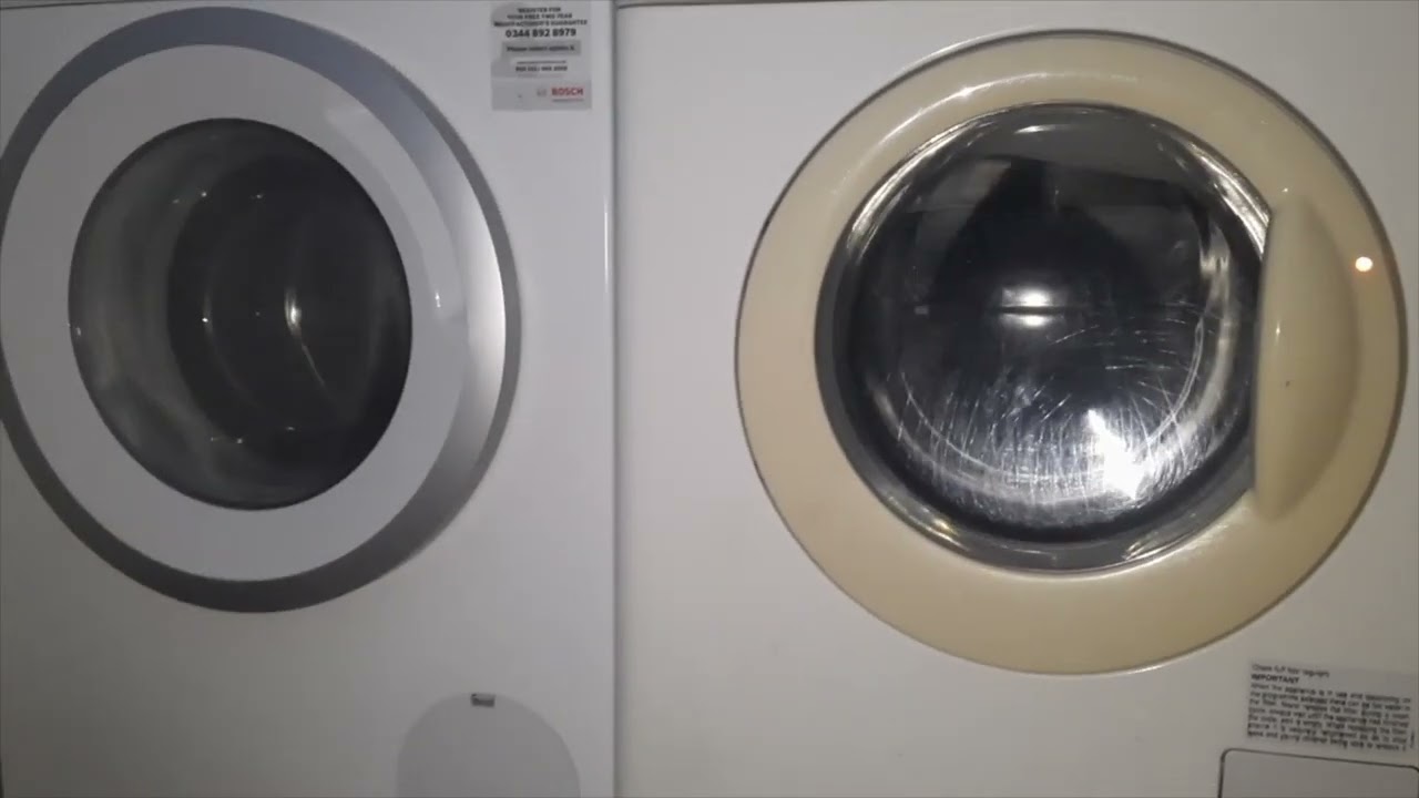 Spin race: Bosch Serie 4 WAN28081GB vs Zanussi WJD1667W