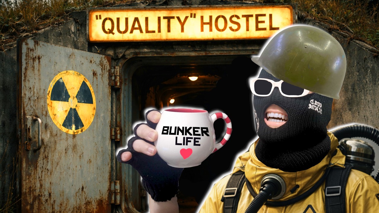 This underground bunker hotel is straight out of Fallout ☢️