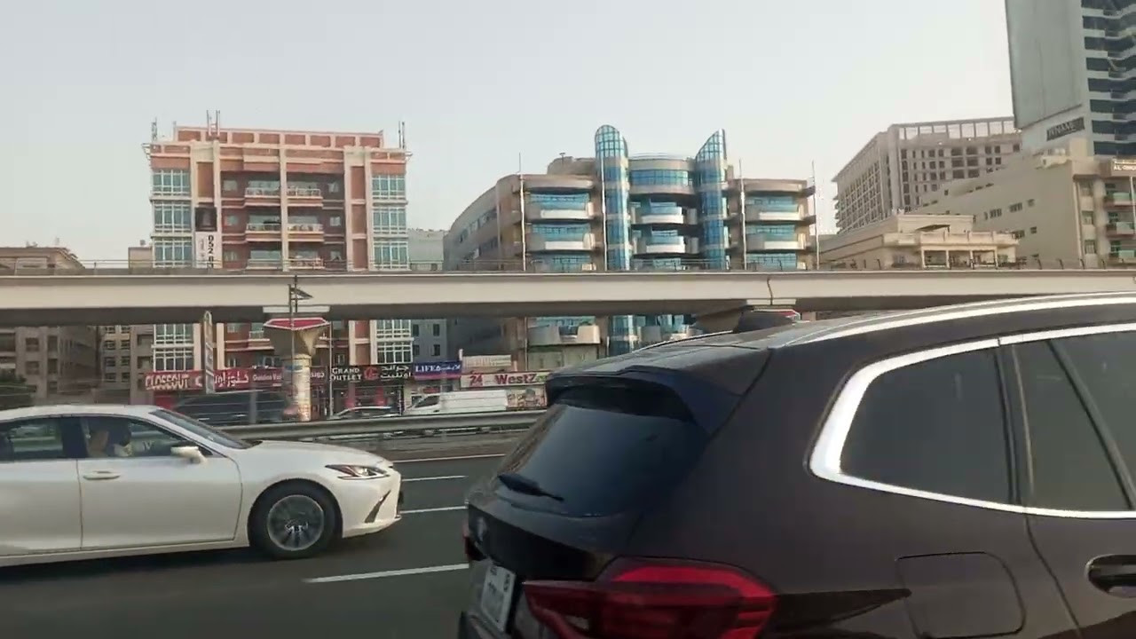 Dubai road 🛣️ video 