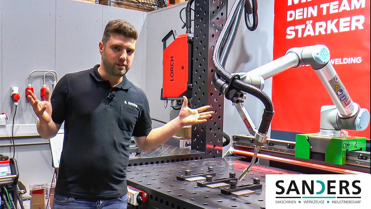 Schweißautomation ganz einfach? Der Lorch Cobot Schweißroboter mit Sonderfeatures!