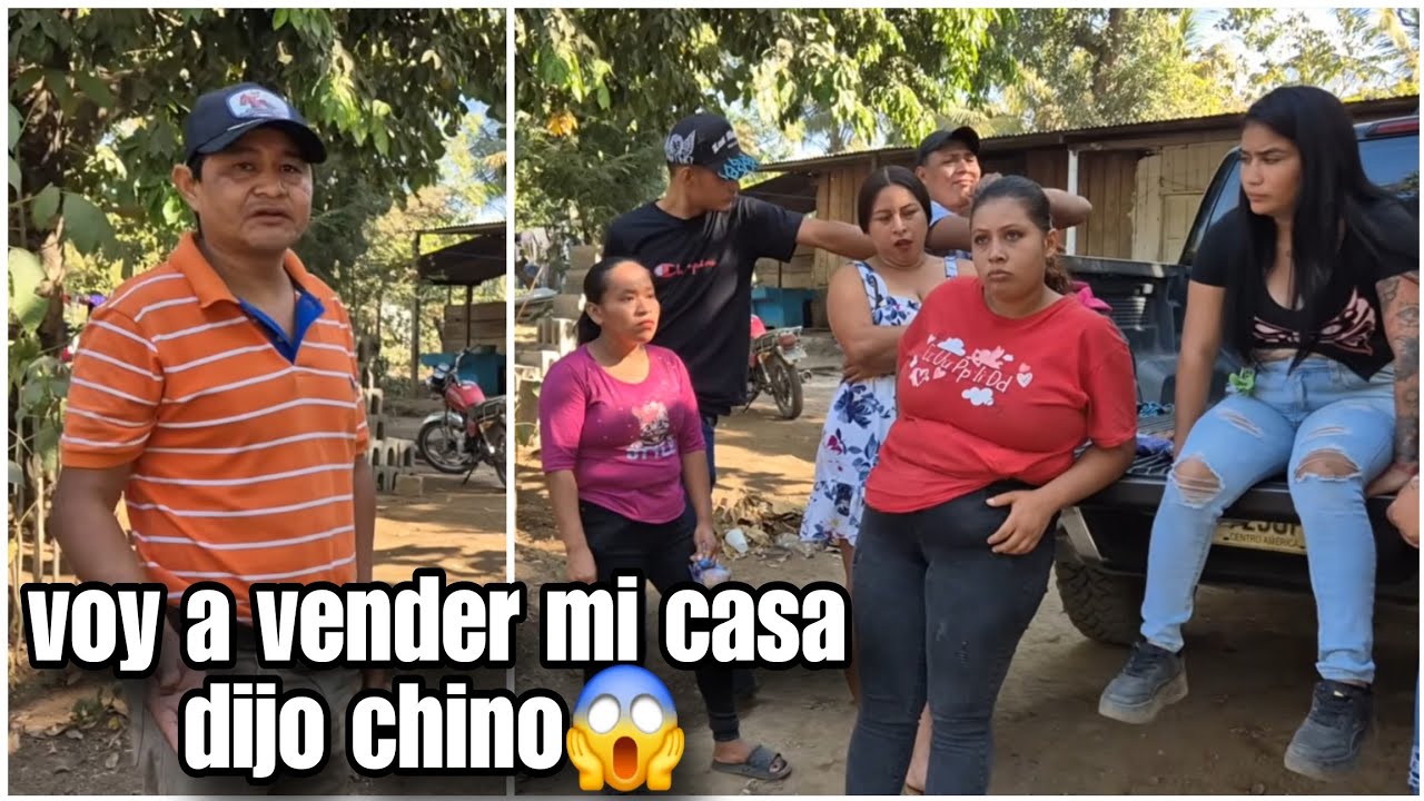 Chino ya se cansó, mejor voy a vender la casa y me voy a ir ala mierd4 del jabalí dijo