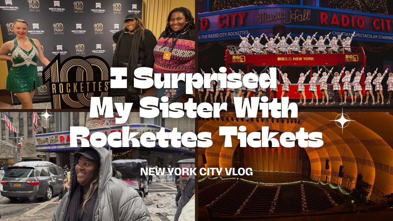 Sisters Day in New York | Rockettes at Radio City Music Hall