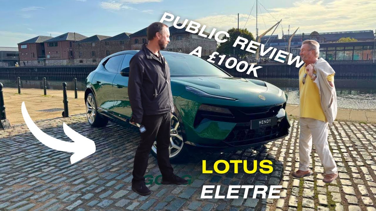 WE GOT THE PUBLIC TO REVIEW A £100K LOTUS ELETRE!