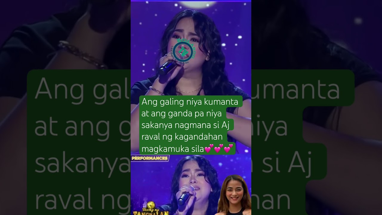 Nanay ni Aj raval na si alyssa Alvarez sumali pala sa tawag ng tanghalan #ajraval #alyssaalvarez