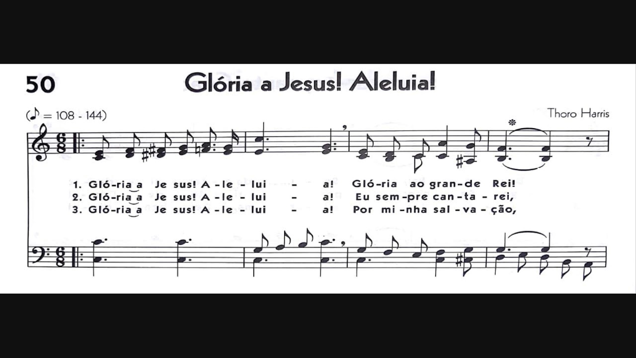 Hinário 5 CCB - Hino 050 - Glória a Jesus! Aleluia! - Strings - Teclado Yamaha PSR S670