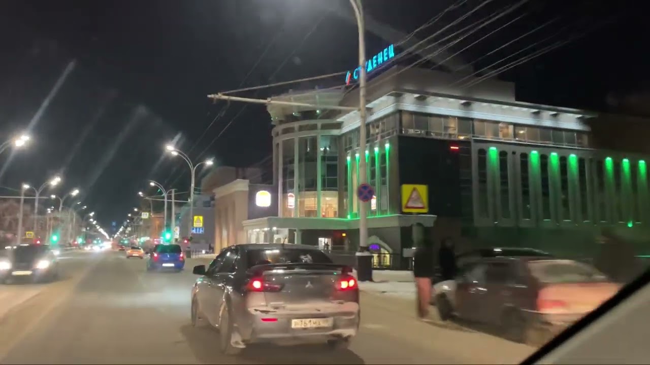 ЖД вокзал Тамбова. Морозный город.
