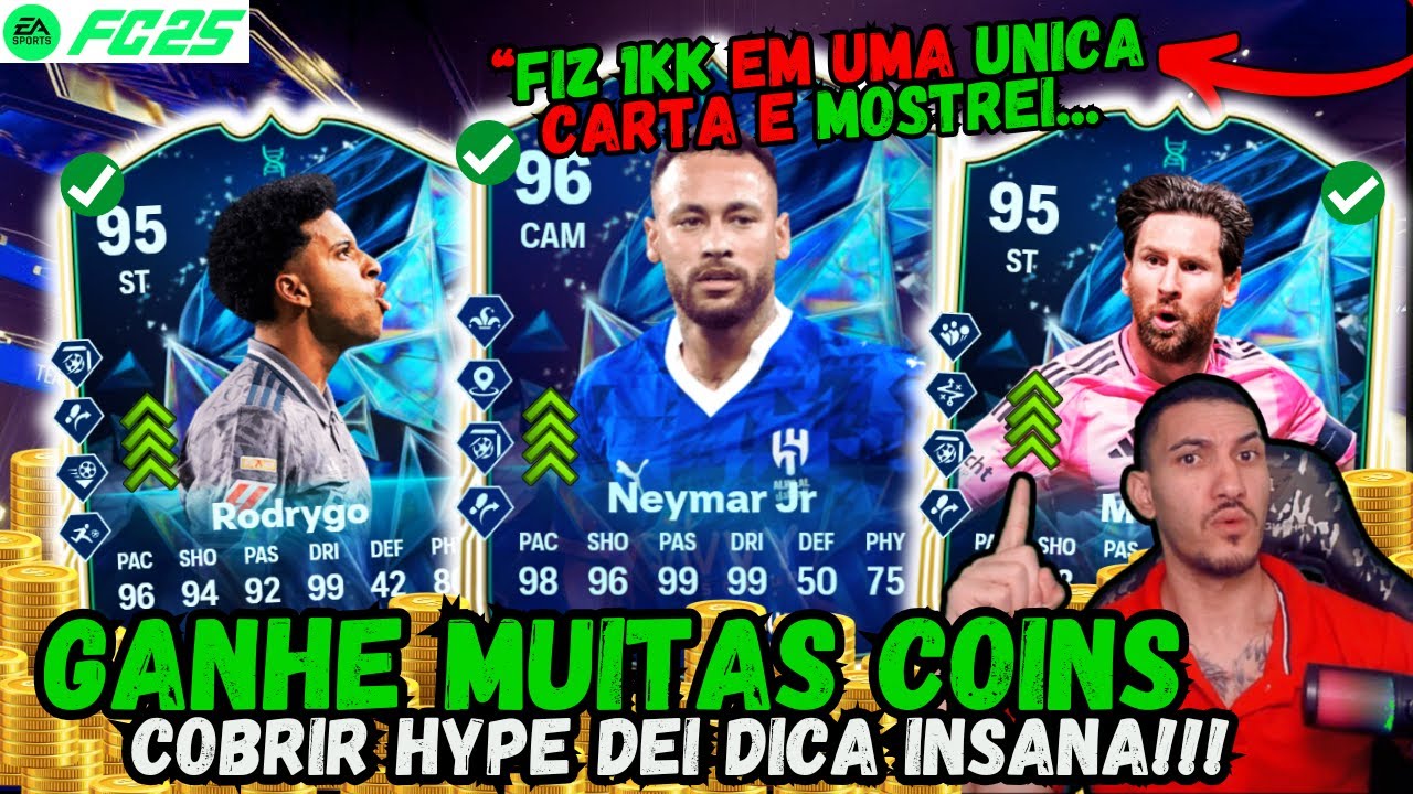 EAFC 25 | 🔥 COBRI O HYPE + DICA DE TRADE PRA TRIPLICAR COINS  ULTIMATE TEAM! || RAMON TRADER DO UT||