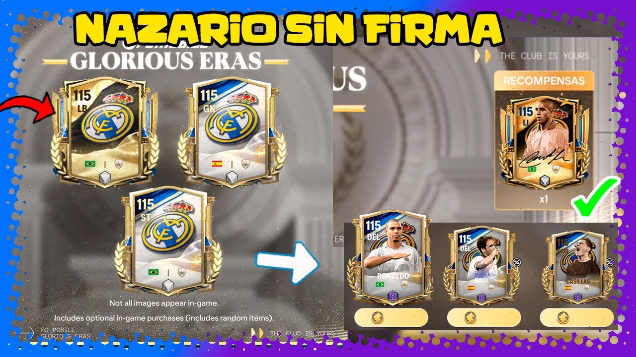 Y entonces... &iquest;Ronaldo Nazario gratis a la galer&iacute;a? | FC Mobile